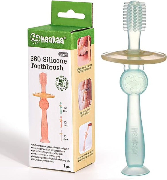 Cepillo dientes silicona 360 Haakaa