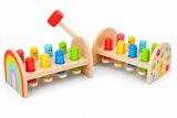 Hape Rainbow Hammer Bench