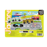 Wooden matching puzzle, J′adore, Vehicles