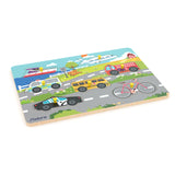 Wooden matching puzzle, J′adore, Vehicles