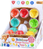 Rainbow Shape Sorter Eggs Set