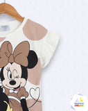 Set Minnie Blusa y Capri Café
