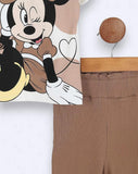 Set Minnie Blusa y Capri Café