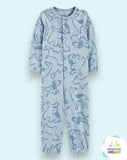 Salida de Hospital/Pijama con Accesorios Celeste