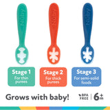 Nuby Baby's First Spoons, Neutral