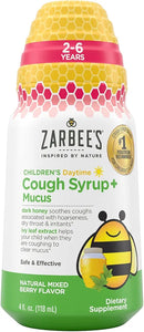 Zarbees cough syrup + mucus