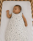 Saco de Dormir Acolchado Blanco con lunas