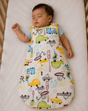 Saco de Dormir Acolchado Carritos