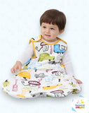 Saco de Dormir Acolchado Carritos