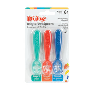 Nuby Baby's First Spoons, Neutral