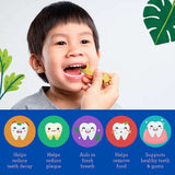 GuruNanda Púas de hilo dental para niños