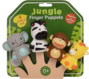 Finger puppets jungle