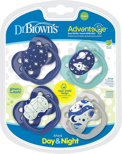 Set chupetas Dr Brown's 4 pack espacio