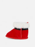 Christmas Santa Baby Booties