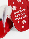 Christmas Santa Baby Booties