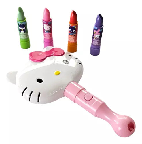 Set espejo y labiales Hello Kitty