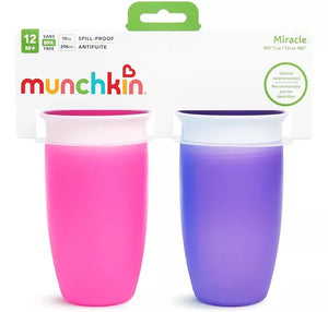 Vasos 360° 2 pack fucsia morado