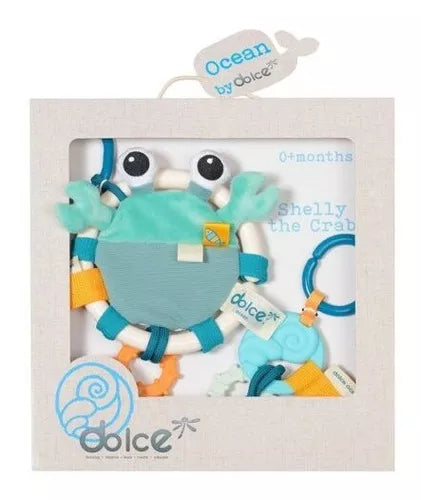 SHELLY THE CRAB AND OCEAN ACTIVITY TEETHER