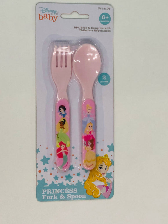 Tenedor y cuchara Princess
