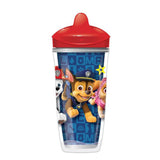 Vasos con Boquilla Aislada para Niños, 9 oz - Paw Patrol (color puede variar)