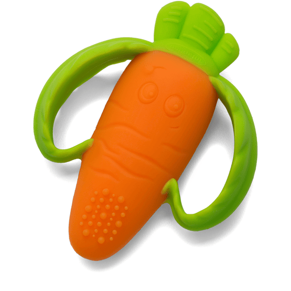 Infantino Zanahoria de anillo de dentición