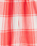 Pijama de Cuadros Salmón