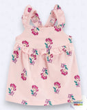 Vestido Rosa y Flores