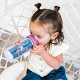 Vasos con Boquilla Aislada para Niñas, 9 oz - Frozen Azul