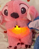Peluche que respira Stitch Rosa