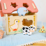 Shape sorter barn