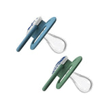 Chupetas Advantage azul brilla en la oscuridad 6-18 meses