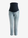 Jeans Sonoma con pancita celeste claro