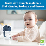 Vaso con pajilla 9oz