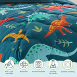 Juego de cama individual Dinosaurios