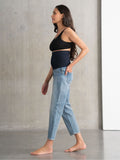 Jeans Sonoma con pancita celeste claro