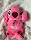 Peluche que respira Stitch Rosa
