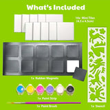 Unicorns mini tile art