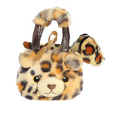 Bolso de peluche tigre