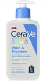 Jabón corporal y champú hidratante CeraVe