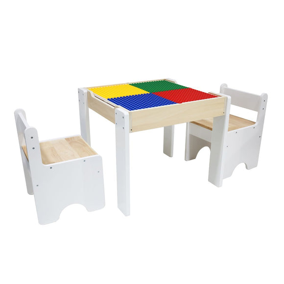 Mesa multiactividad para niños Teamson con tablero reversible