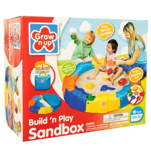 Arenero Desarmable con Accesorios 1 1/2 a 3a