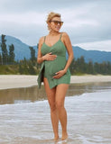 Traje de baño verde