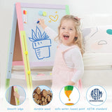 Pizarra de madera doble