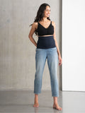 Jeans Sonoma con pancita celeste claro