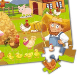 Happy farm jumbo floor puzzle