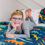 Juego de cama individual Dinosaurios