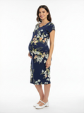 Vestido floral navy Talla S