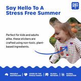 Pegatinas repelentes de garrapatas