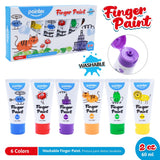 PINTURA DE DEDOS, LAVABLE