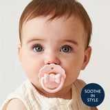 Chupetas Itzy Ritzy rosa 2 pack 6-18 meses